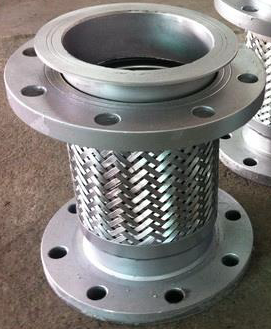 STAINLESS STEEL FLEXIBLE HOSE FLANGE TYPE 10K  30 cm 